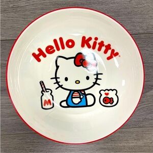 NEW!! - Cute HELLO KITTY Ceramic Bowl by Sanrio